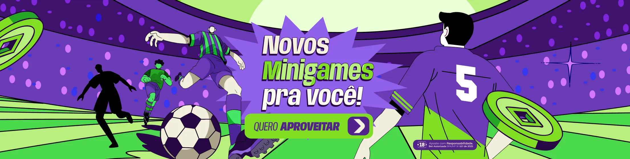 Banner Novos Minigames pra você!